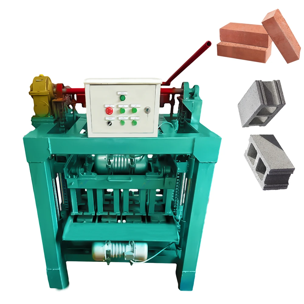 Electric Semi-Automatic Brick Making Machine for Hollow and Interlocking Blocks High Production Efficiency Block Forming Machine