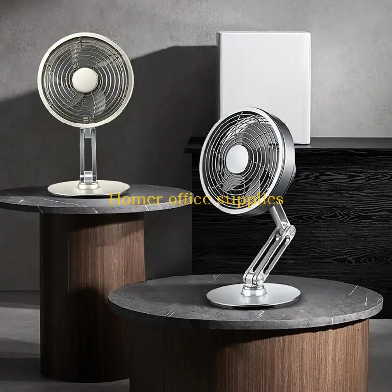 K43B 5.6 "3speeds 충전식 냉각 테이블 팬이있는 USB 데스크 팬