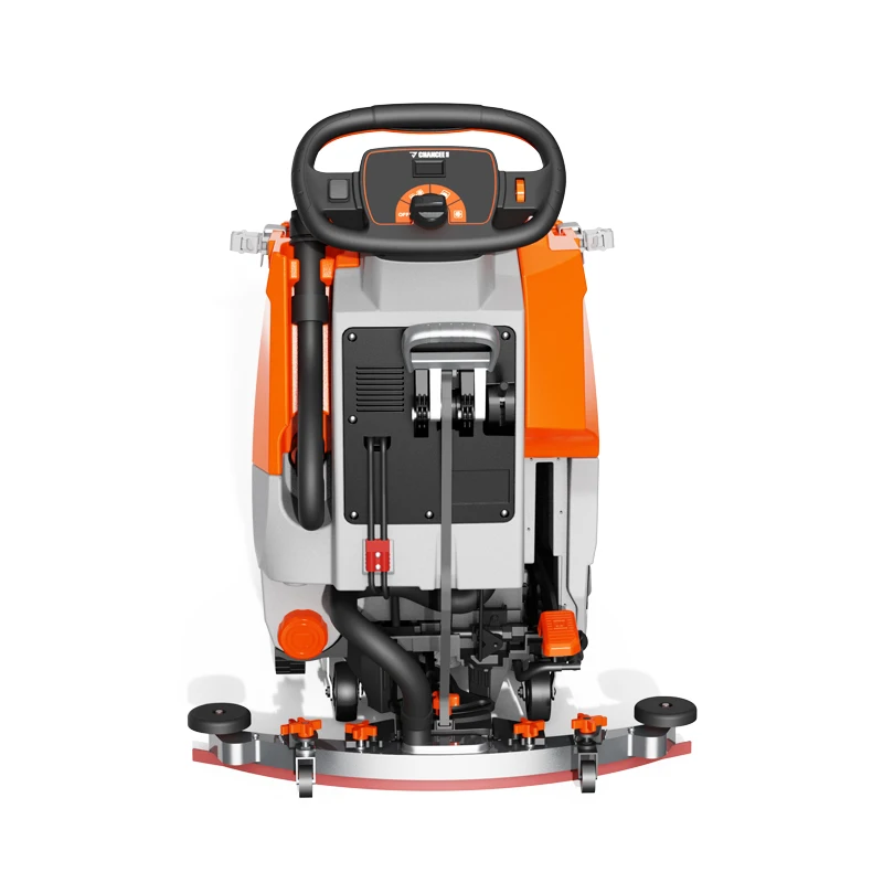 Chancee XMD 50/50 Lavapavimenti Pulitore Elettrico Cordless Spinta a mano Camminata dietro Lavapavimenti Asciugatrice