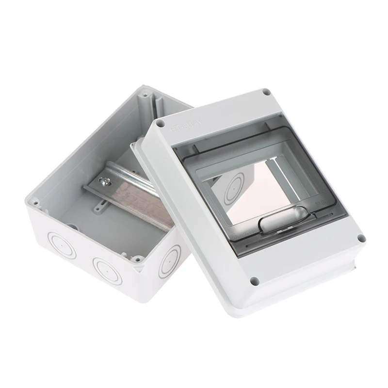 Outdoor Waterproof Electrical Distribution Box Circuit Breaker MCB Power Plastic Junction Wire Box  Power Supply