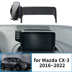 Car Mobile Phone Holder for Mazda CX-3 CX3 Sport DK 2016~2022 GPS Bracket Navigation Stand Auto Accessories