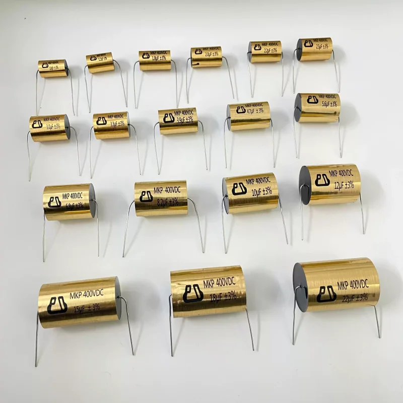 

5 шт., новый азиатский металлизированный полипропиленовый аудиоусилитель, соединительный разделитель, конденсатор MKP, полная серия, медный штифт