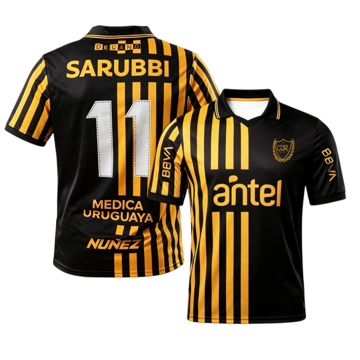 2026/27 Club Atlético Uruguayan football jersey T-shirt Men's and Women's Breathable Quick Drying Loose fan gifts Tops