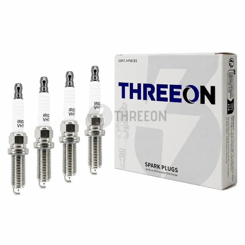 3/4/6pcs THREEON Iridium Spark Plug For MERCEDES-BENZ C63 CLK63 For E-CLASS M-CLASS R-CLASS S-CLASS SL63 A0041593903 TOSP3033