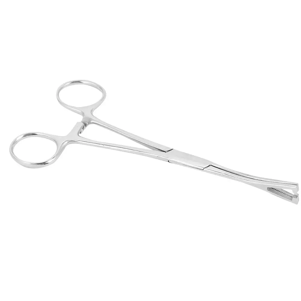 Multi-Use Body Piercing Pliers Tool for Ear, for lip , Nose, Navel, Tongue, and Septum - Forceps Clamp for Studs & Rings