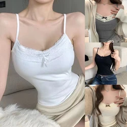 Women Sleeveless Tops With Built In Bra Women Push Up Padded Layer T Shirt Girls Slim Soft Tops Slight Strech Streetwear