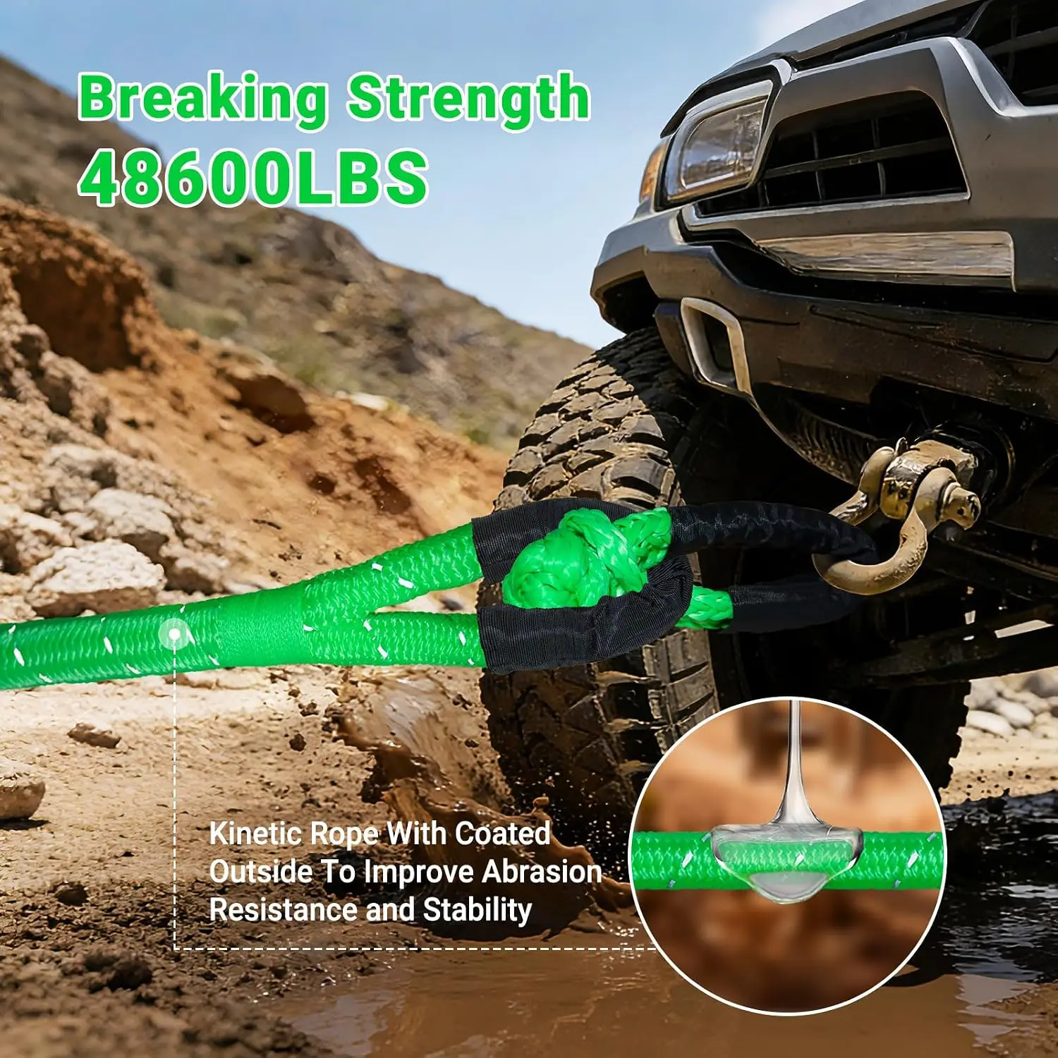 Kinetic Recovery Rope 7/8