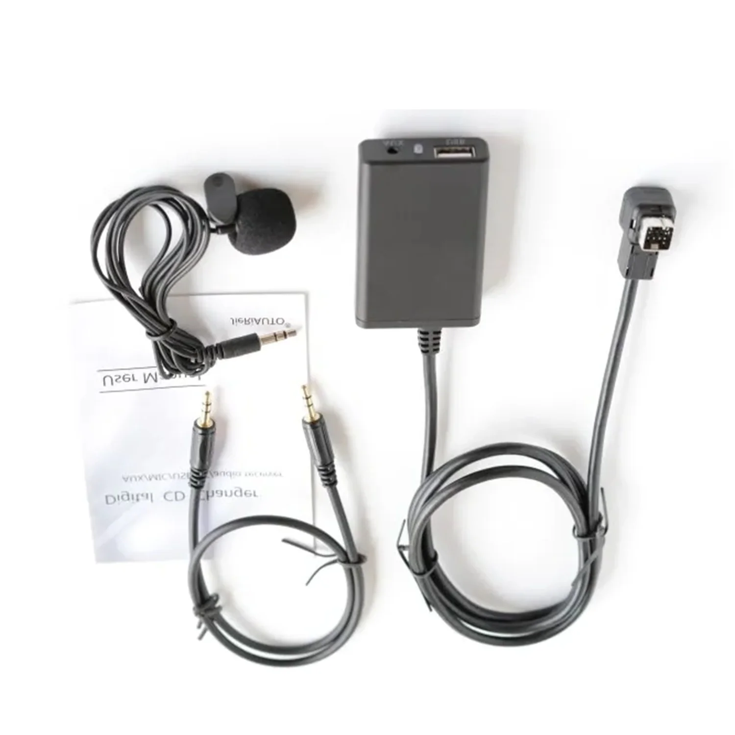 Cable adaptador auxiliar para coche manos libres de música Bluetooth para Suzuki Subaru Mcintosh Clarion PS-2681H PS-2428D PS-2656D-A B 1998-2010