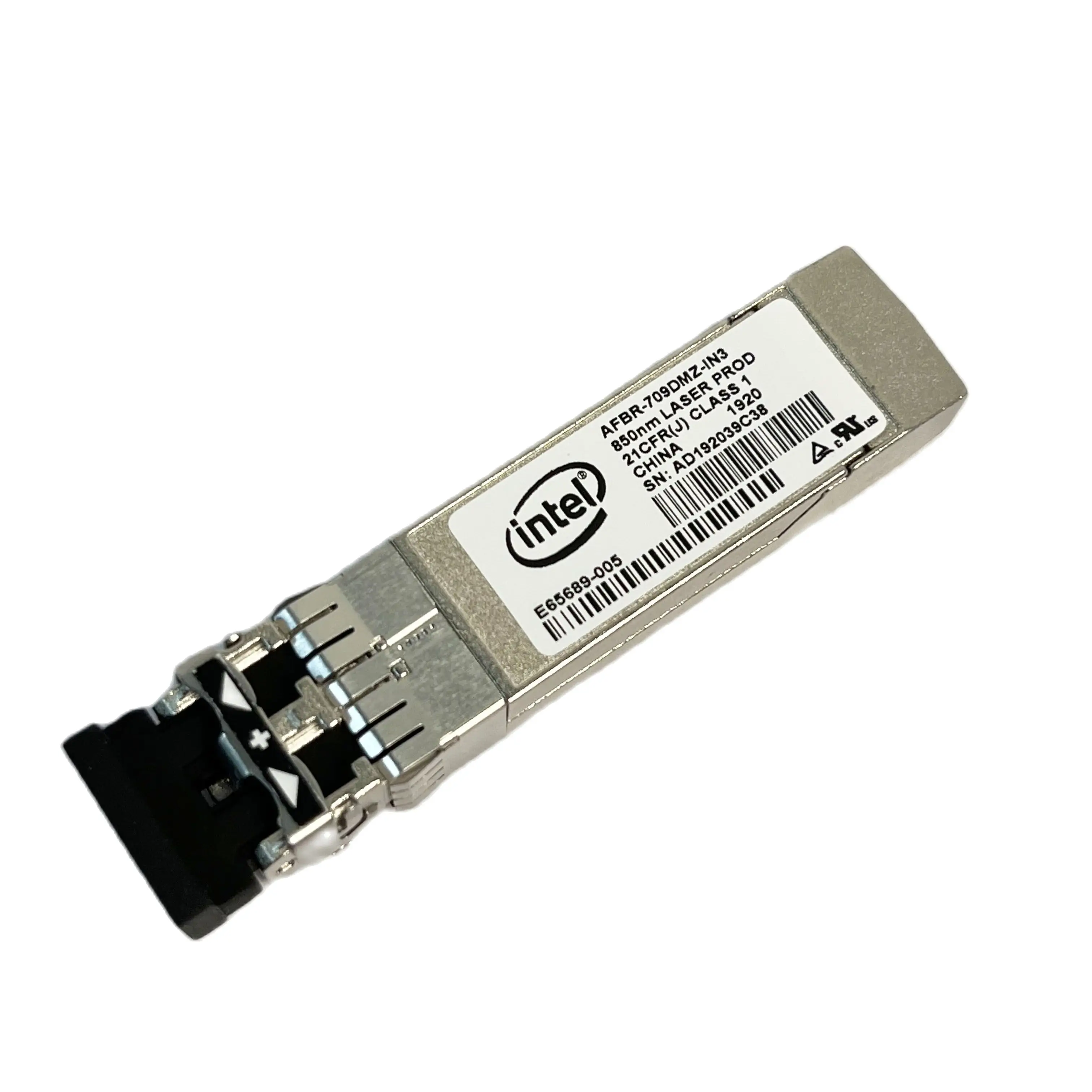 Intel AFBR 709DMZ-IN3 SFP-10G-SR 10GBASE-SR Module Transceiver 850nm E65689-005 Optical Transceiver Module