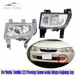 For Mazda  Familia 323 Proetege Isamu Genki Allegra Front Fog Light Foglight Fog Lamp Foglamp DRL Day Running Lamp Headlamp