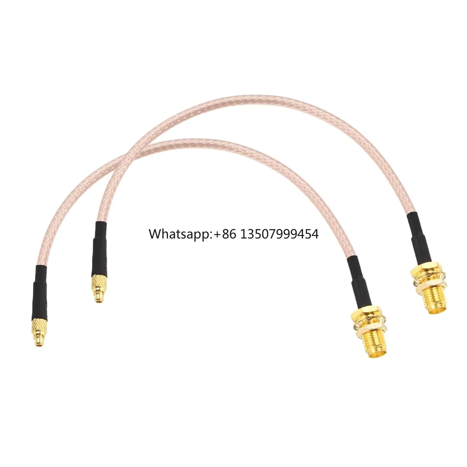 

RG316 RF Coaxial Cable 6inch MMCX Male to SMA Female Connectors Adapter 50 Ohm Low Loss Jumper Extension Cable