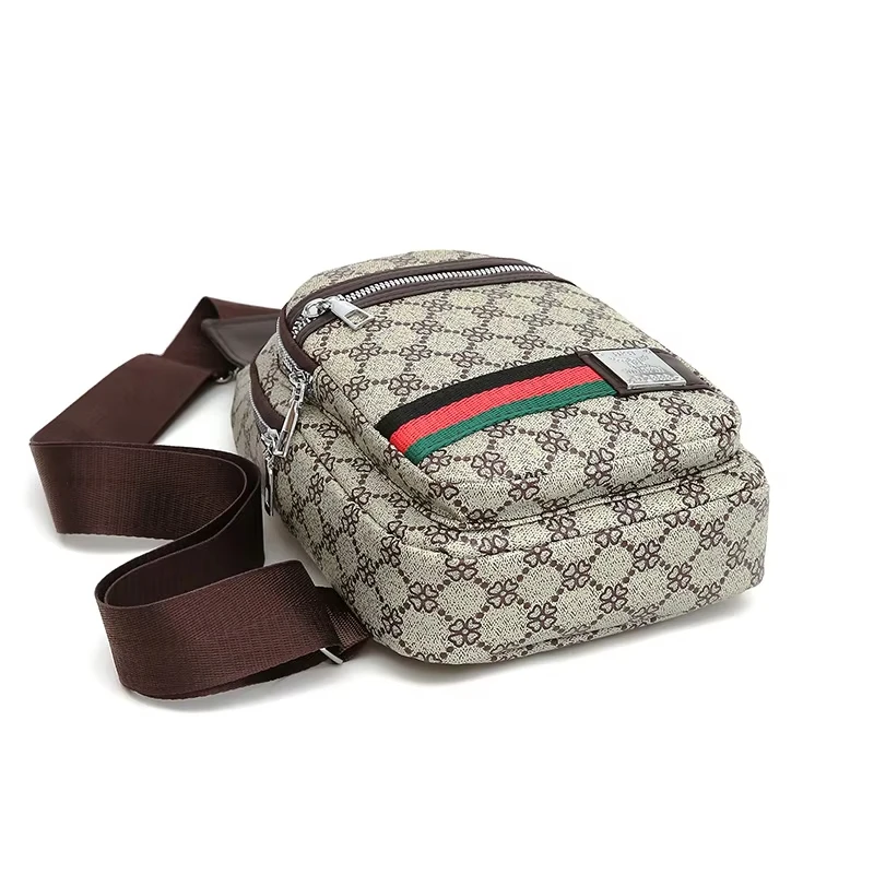Men's Fashion Chest Crossbody Bag - usage example