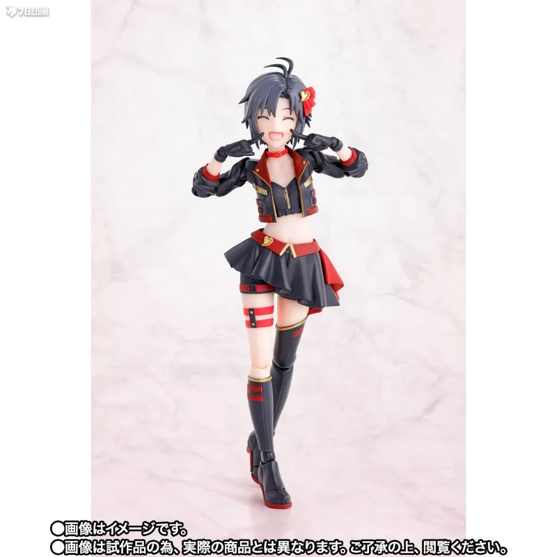 100% Original In Stock Bandai S.H.Figuarts SHF THE IDOLM@STER Kikuchi Makoto Anime Action Figure Toy Gift Model Collecting Hobby