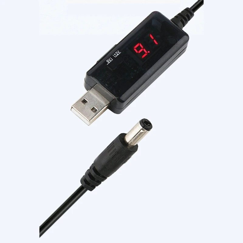  Multi Purpose USB to DC5.5 Converter Cable Featuring 13 Adapters Electronics