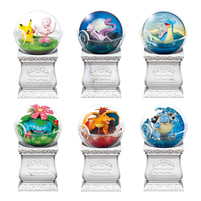 

Original Genuine CANDY TOY Pokemon Charizard Pikachu Laplace Action Figure Toys for Boys Girls Gift Collectible Model Ornaments
