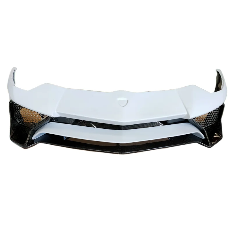 Used for Lamborghini Aventador LP700 upgraded LP720 SV style semi carbon fiber front bumper body kit