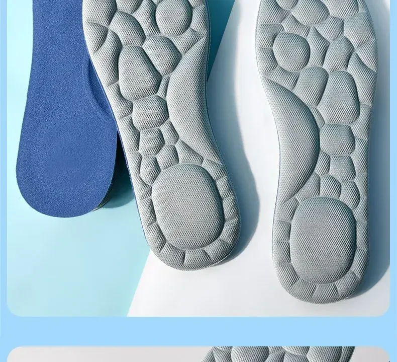 Weiche Sport-Einlegesohlen Unisex Fußmassage-Einlegesohlen Beifuß-Deodorierende Schuhpolster 2 Stück/6 Stück – Detail 13