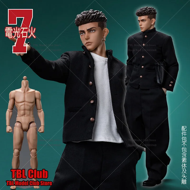 

NOVA Studio NS-012 NS-013 1/6 SLAM DUNK Miyagi Ryota School Uniform Body Accessories for 12Inch Male Solider Action Figure