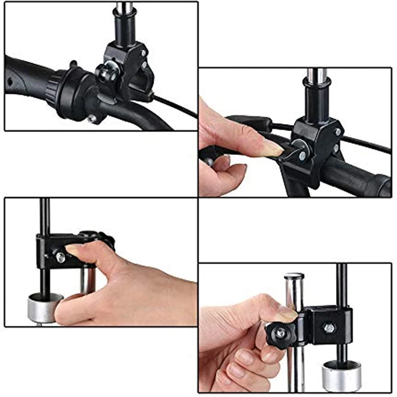 Bicycle Stroller Chair Umbrella Bar Holder Mount Stand Stroller Wheelchair Umbrella Connector Bracket Rain Gear Tool Outdoor