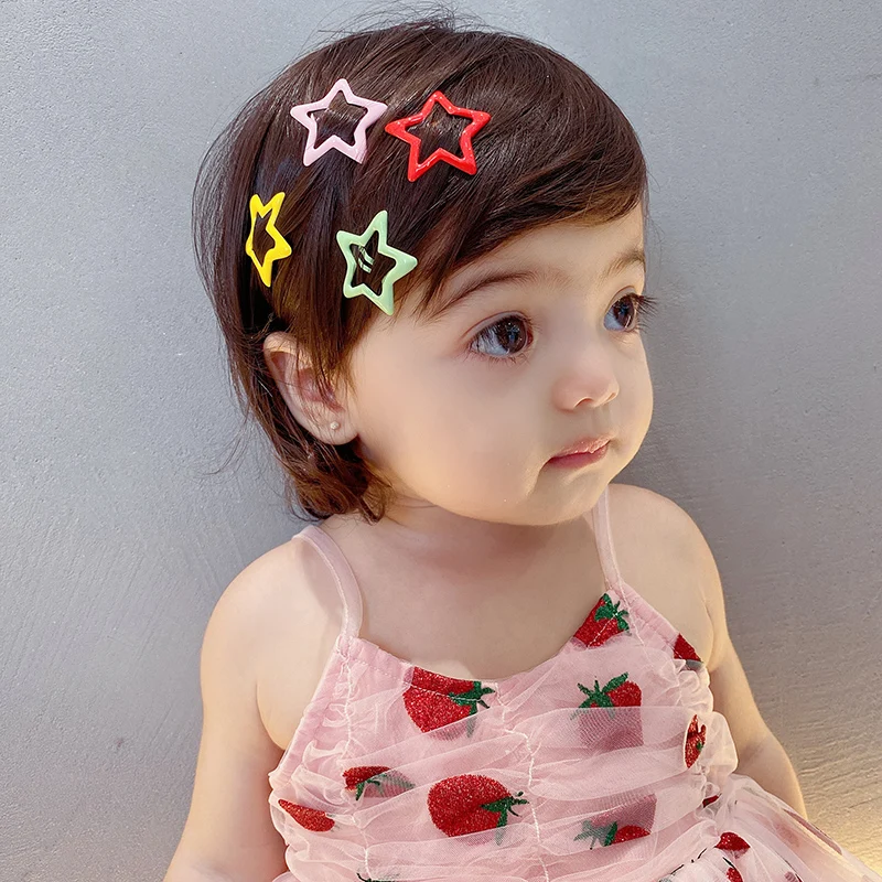 10/20/30/40 New Women Girls Cute Colorful Waterdrop Shape Hairpins Sweet Hair Clips Barrettes Slid Clip Fashion Hair Accessories