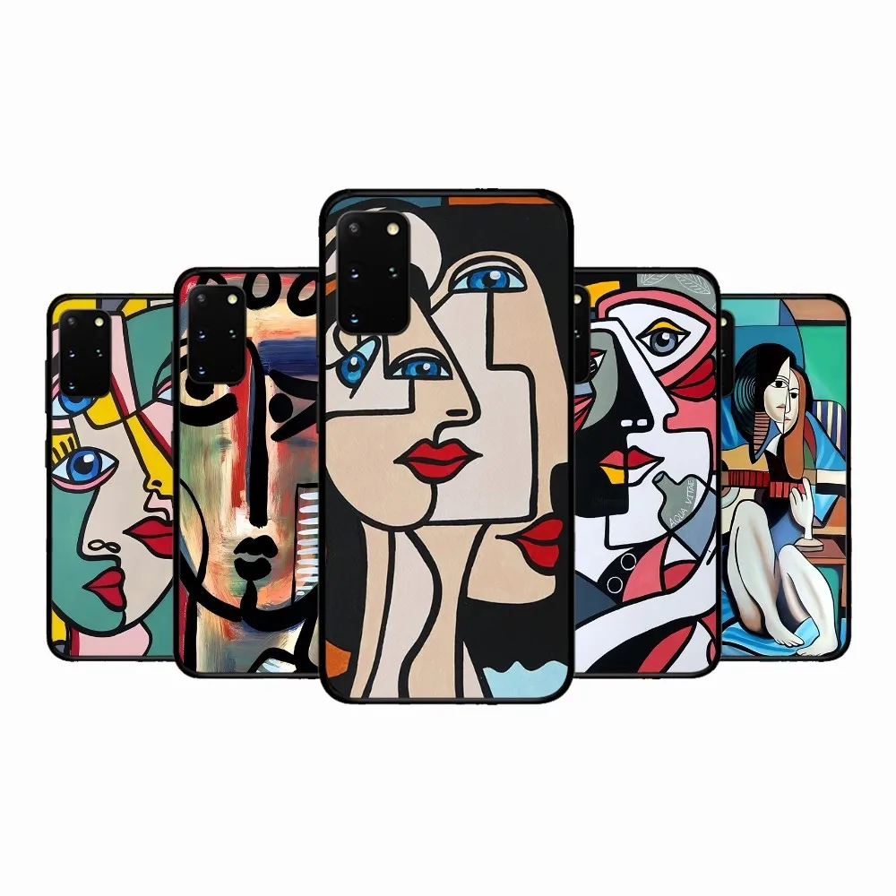 Picasso Abstract Art Painting Phone Case For Samsung S 9 10 20 21 22 23 30 23 24 plus lite Ultra FE S10lite Fundas