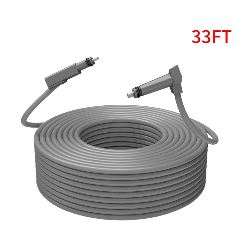 Replacement Cable For Starlink Rectangular Satellite V2 Cable 1000Mbps 33 FT Indoor/Outdoor Heat Resistant Cable Durable