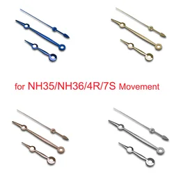 Watch Pointer for NH36/4R/7S Movement 3Pins Needles Watch Modified Parts No Luminous NH35 Hands