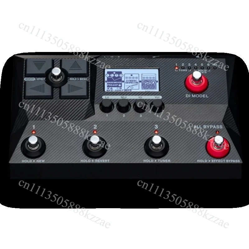 Amp and Effects Emulator audio interface technology and 6 iconic DI models Zoom B2 Four with Zoom’s Multi-Layer IR