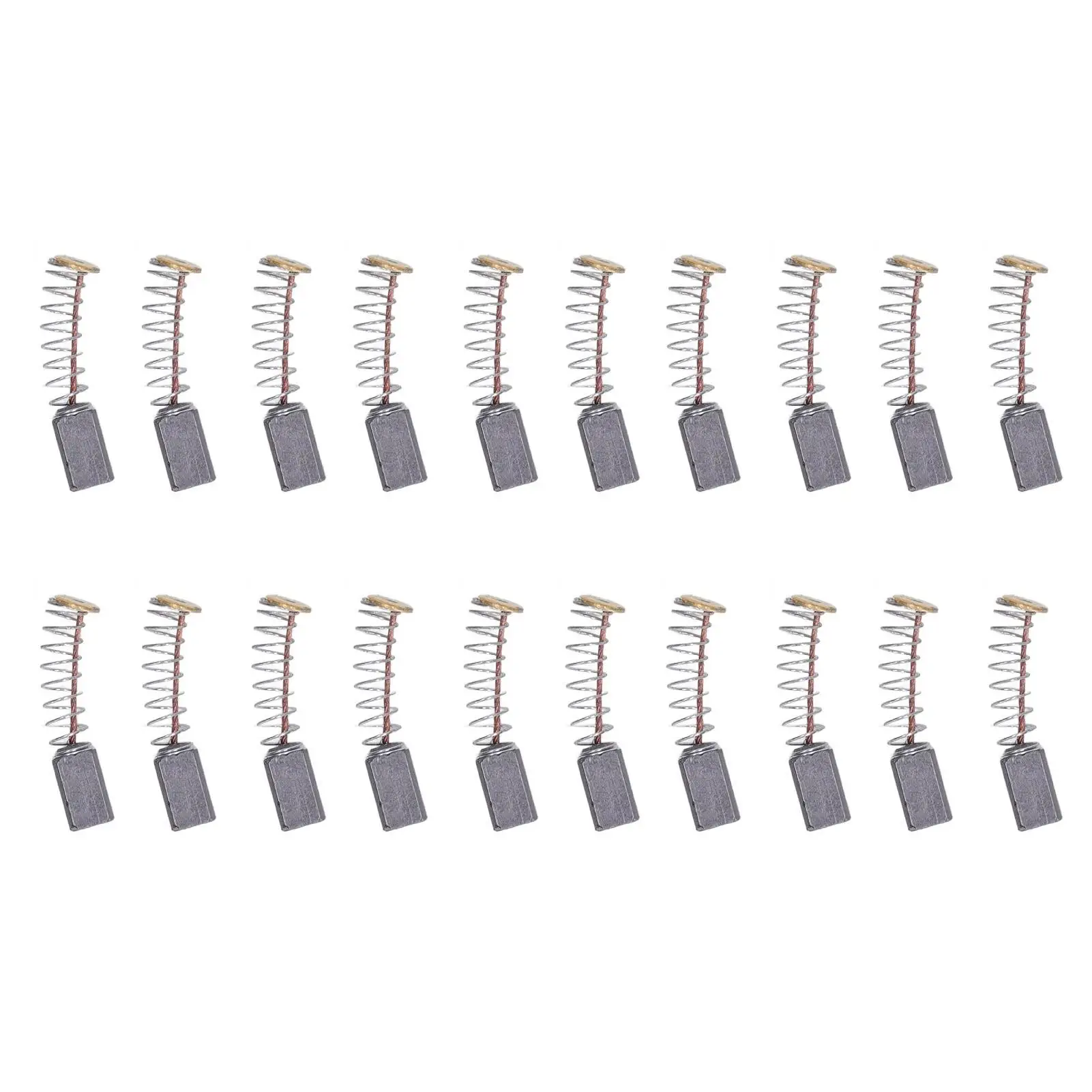 

20PCS Wear Resistant Carbon Brushes for angle Grinder Copper Replacement Parts for Cutting Machines
