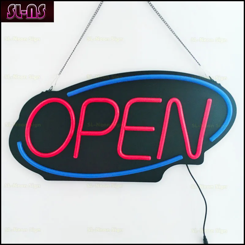 Imagem -06 - Open Neon Sign Light Grande Led Neon Lamp Quarto Home Party Wall Decor Iluminação Comercial Tubo Colorido Clube Ktv Night Ope