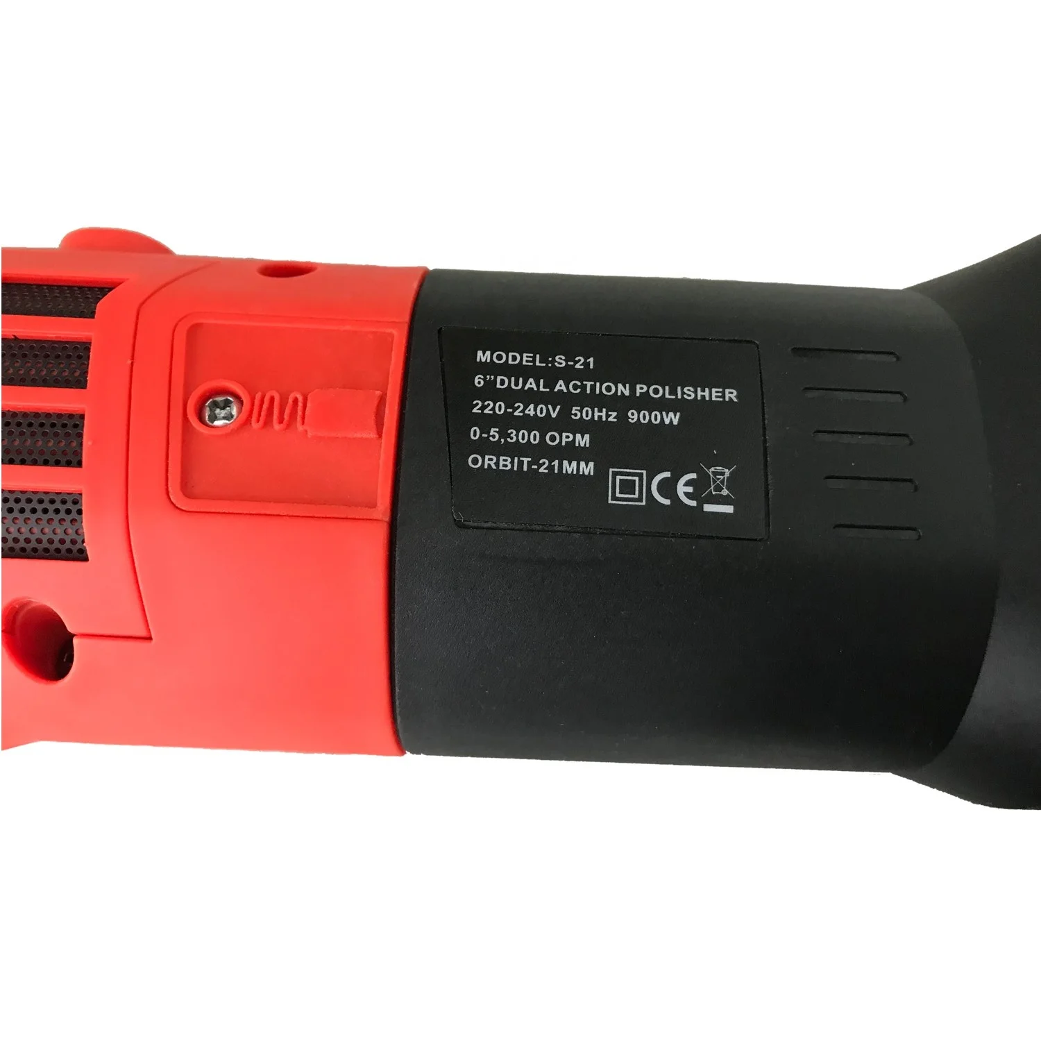 S21 900W Dual Action Car Polisher 21mm Polishing Machine For Car Detailing