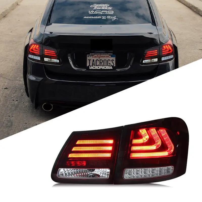 

Подходит для задних фонарей Lexus GS 04-11 в сборе Lexus GS300, модифицированный светодиодный сигнал ходовой воды