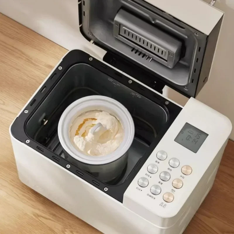 Household bread machine, multi-functional automatic, noodles fermented breakfast, toast steamed buns