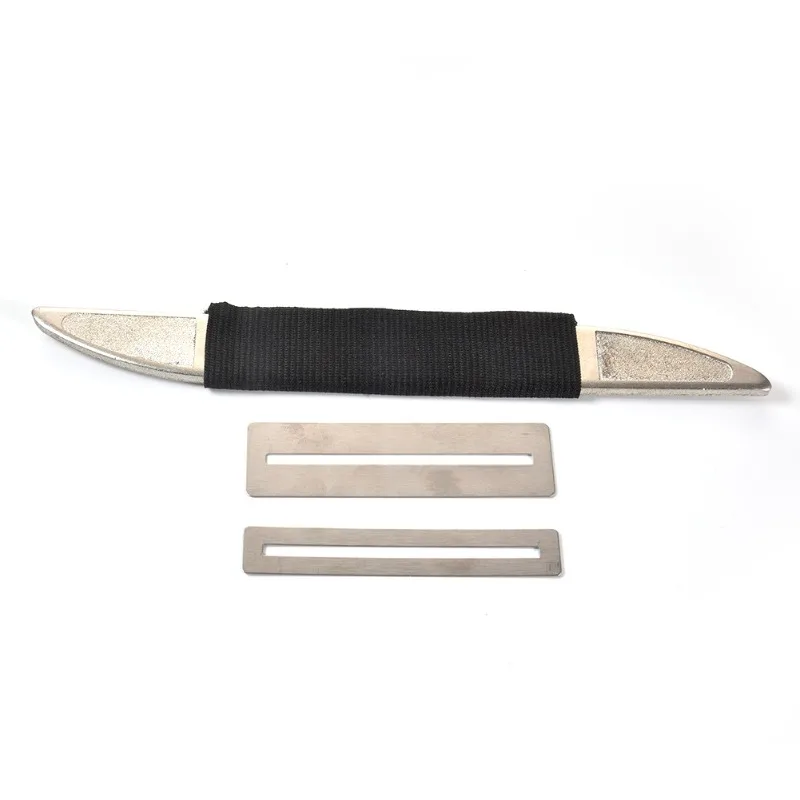 Guitar Fret Crowning File, Fret Dressing Tool with File Sleeve & Protective Gasket