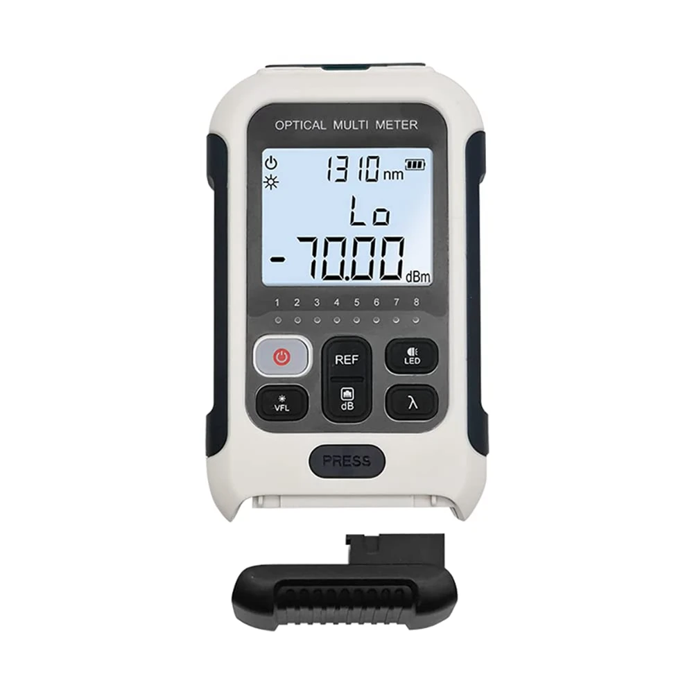 【37% OFF】Optical Power Meter+Visual Fault Locator 15Mw and RJ45 Cable Tracker Powered 3In1 Fiber Optic Light Tester+OPM VFL RJ45