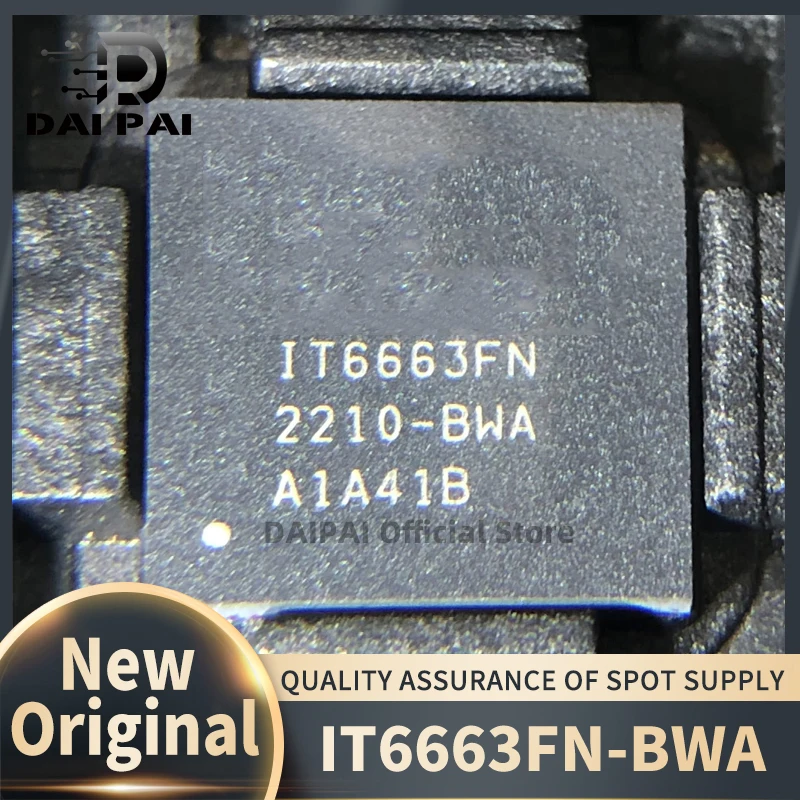 

(2-5piece) 100% New original IT6663FN-BWA IT6663FN/BWA IT6663FN QFN88 Chipset