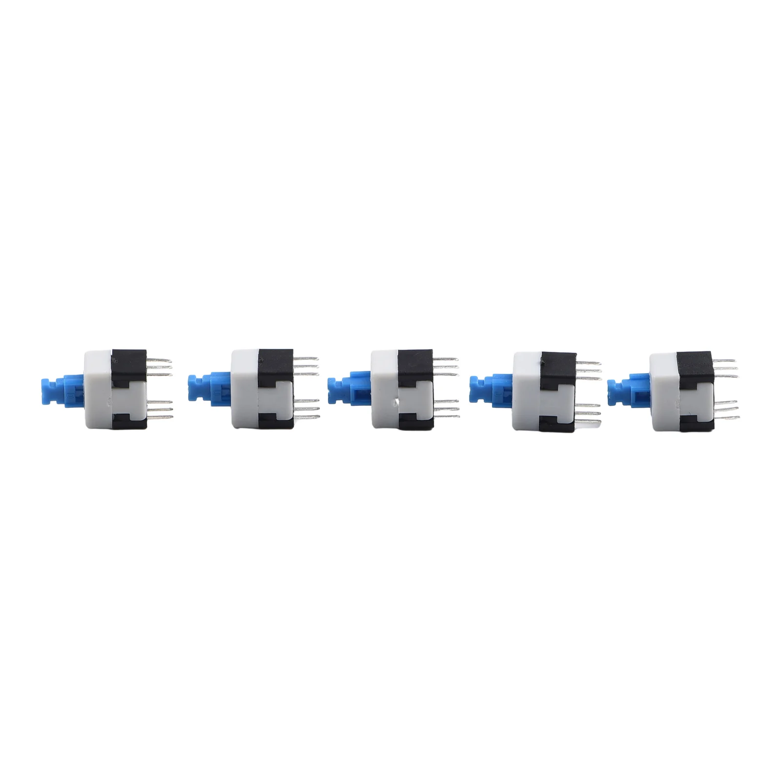 Tactile Power Switch Push-button Switch Parts Self-locking Stable 10000 Times 5.8/7/8/8.5 6Pin DC12V0.1A 10PCS