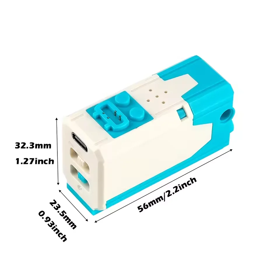 MOC Upgrade Rechargeable Lithium M Motor High Tech Building Blocks Parts Power Functions 8883 Motor For 9686 Modified DIY