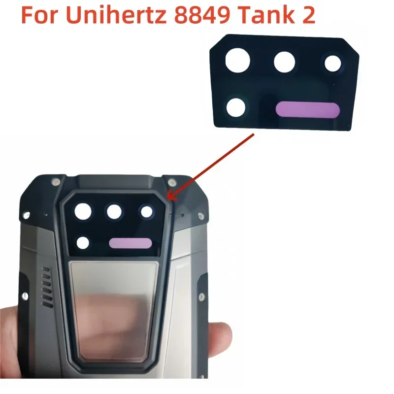 

Pop New Original Rear Camera Lens Glass Spare Parts Accessories For Unihertz Tank 2 - High Quality Mobile Phone Lens