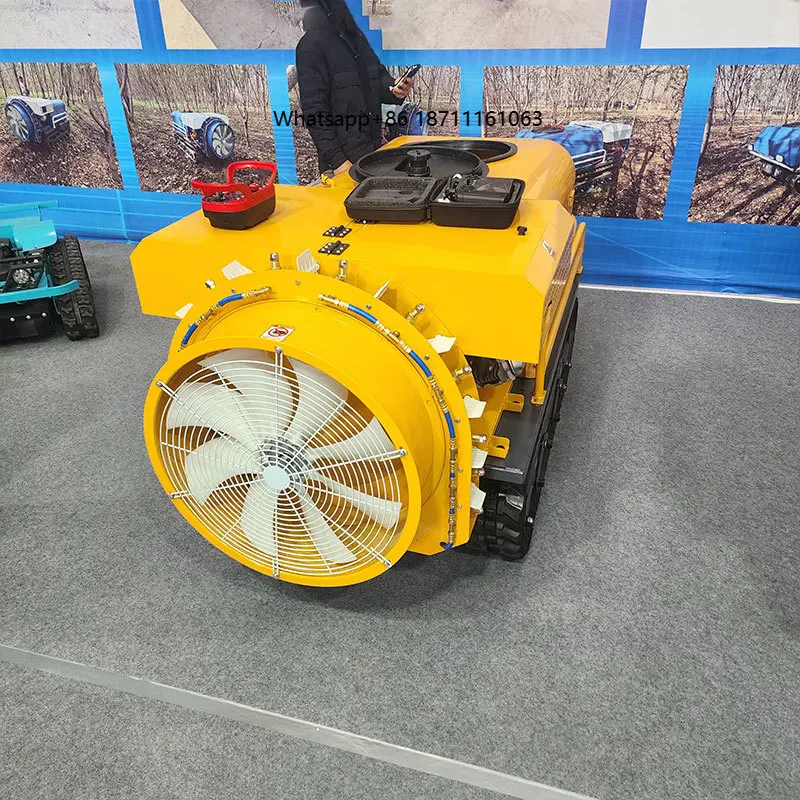 400L Agriculture/Garden Use Crawler Robot Remote Control Sprayer with Engine Pump High Safety Level 1 Year Warranty