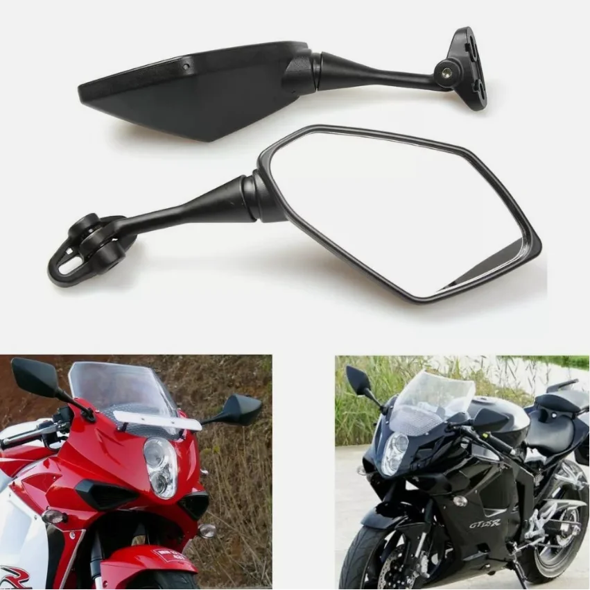 

high quality motocycle Side Mount Rearview Mirror Rear View Mirror Fits For Yamaha YZF R1S R3 R25 FZ6R 2014-2016 YZF-R3 YZF-R25