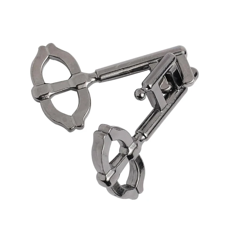 Classical Key Puzzle Metal Disentanglement Brain Teasers for Adults Teens Kids Boys Girls Fun Challenging Logic Educational Gift