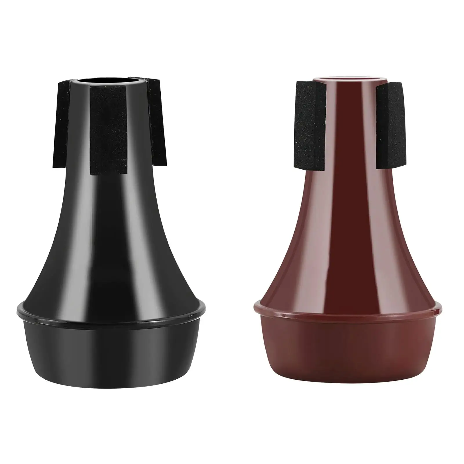 Trumpet Mute Sponge Interface Professional Noise Reduction Mini Straight Accessory for Beginner Stage Performance