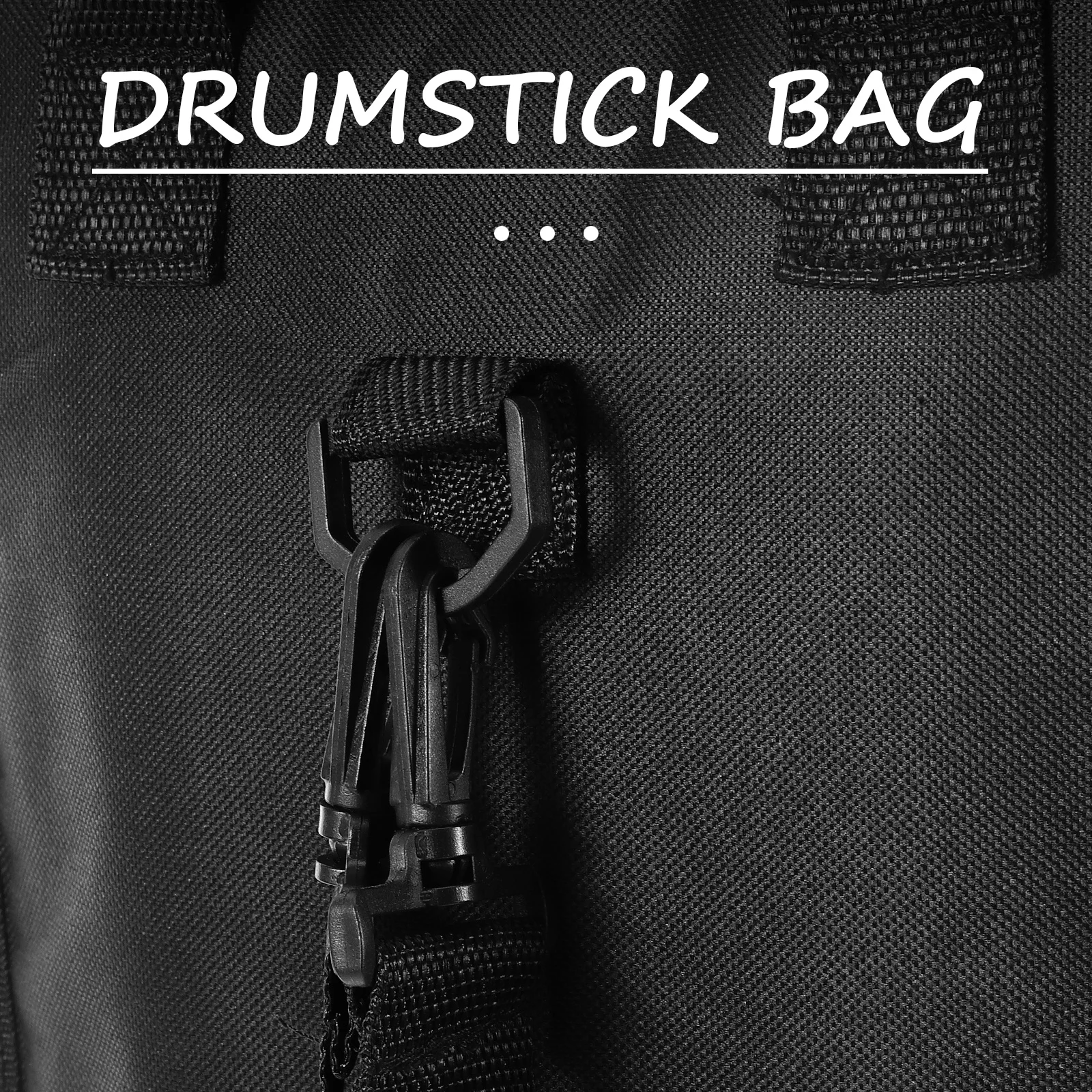 Przenośny, wielofunkcyjny plecak do przechowywania pałek perkusyjnych i akcesoriów, profesjonalna konstrukcja odporna na zużycie.