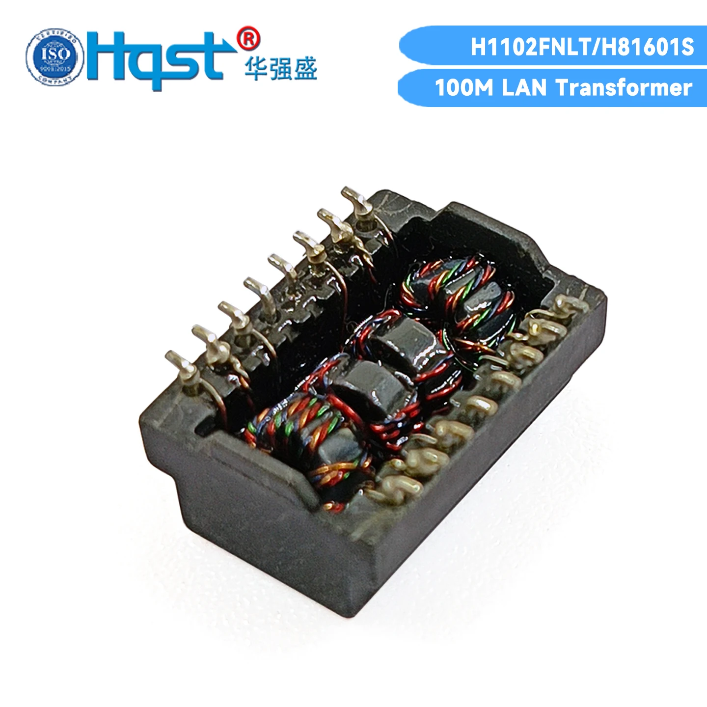 H1102NL H81601S Ethernet Transformer 100Mbps Single Port RJ45 Magjack Replacement for  H1102FNL POE Support