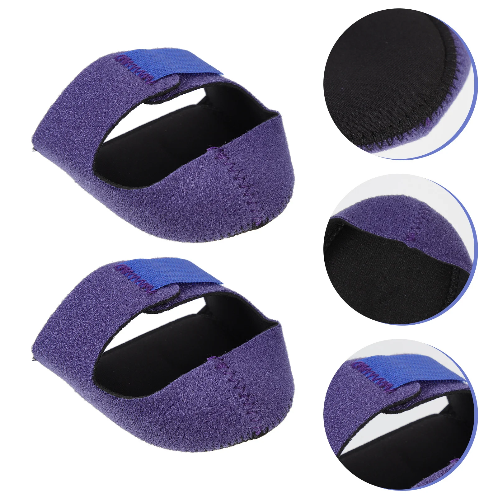 

1Pair Heel Protector High-Grade Materials Shock Absorption Durable Heel Covers Anti-Slip Supple Cushion Walking Protection