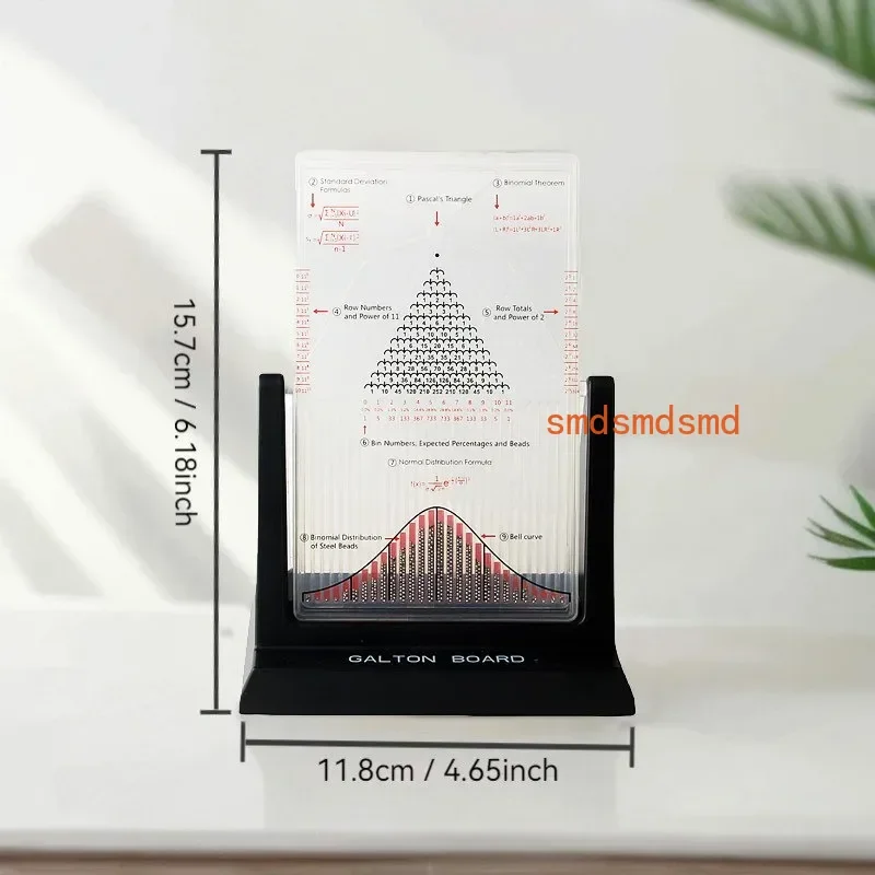 Galton plate Galton normal distribution model science desktop ornament decompression prediction gift teaching instrument
