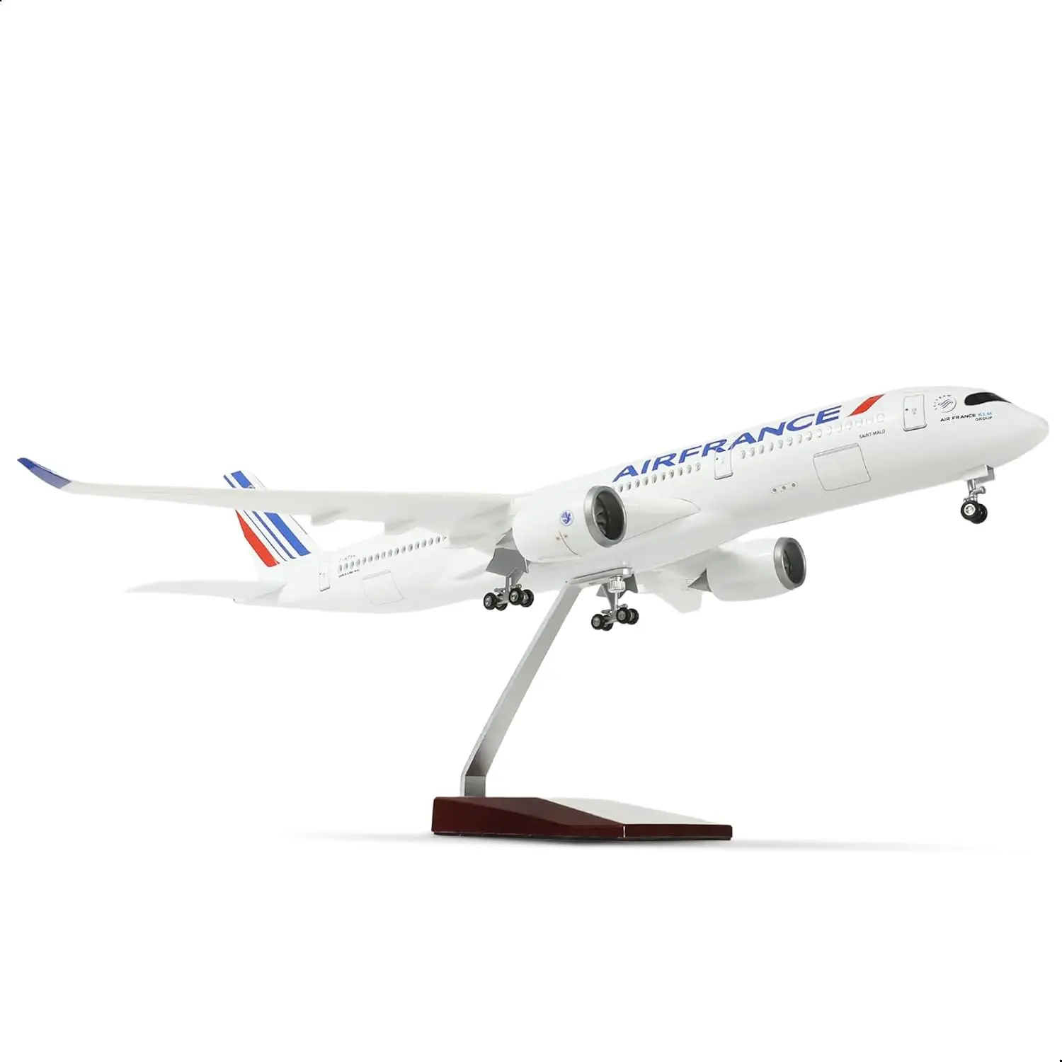 

Resin Aircraft Scale 47CM Toy A350 Air France airplane toy Model with Lights and Wheels Model airplanes collectible miniatures