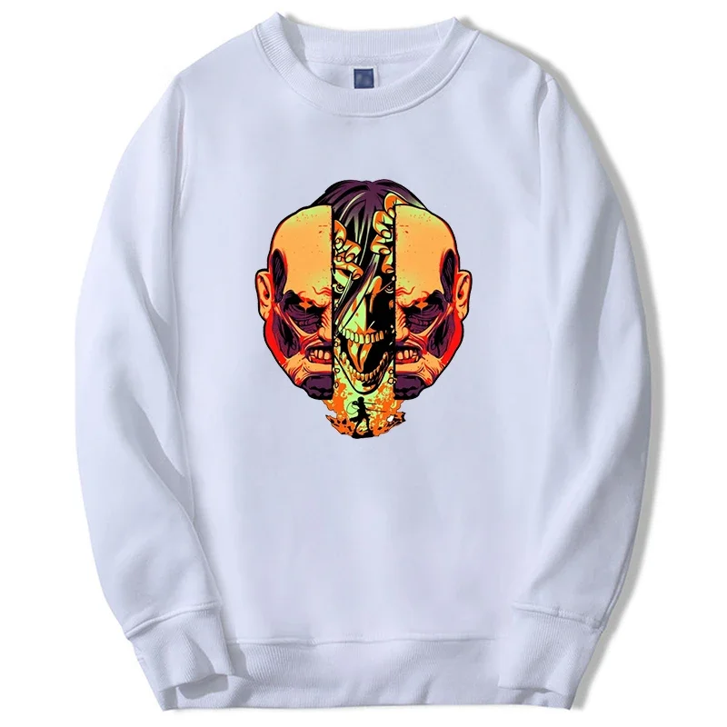 Homens e Mulheres Attack on Titan Hoodie Anime, Levi ackeri Graphic, moletom Harajuku, gola redonda extragrande, moda streetwear, carta impressa