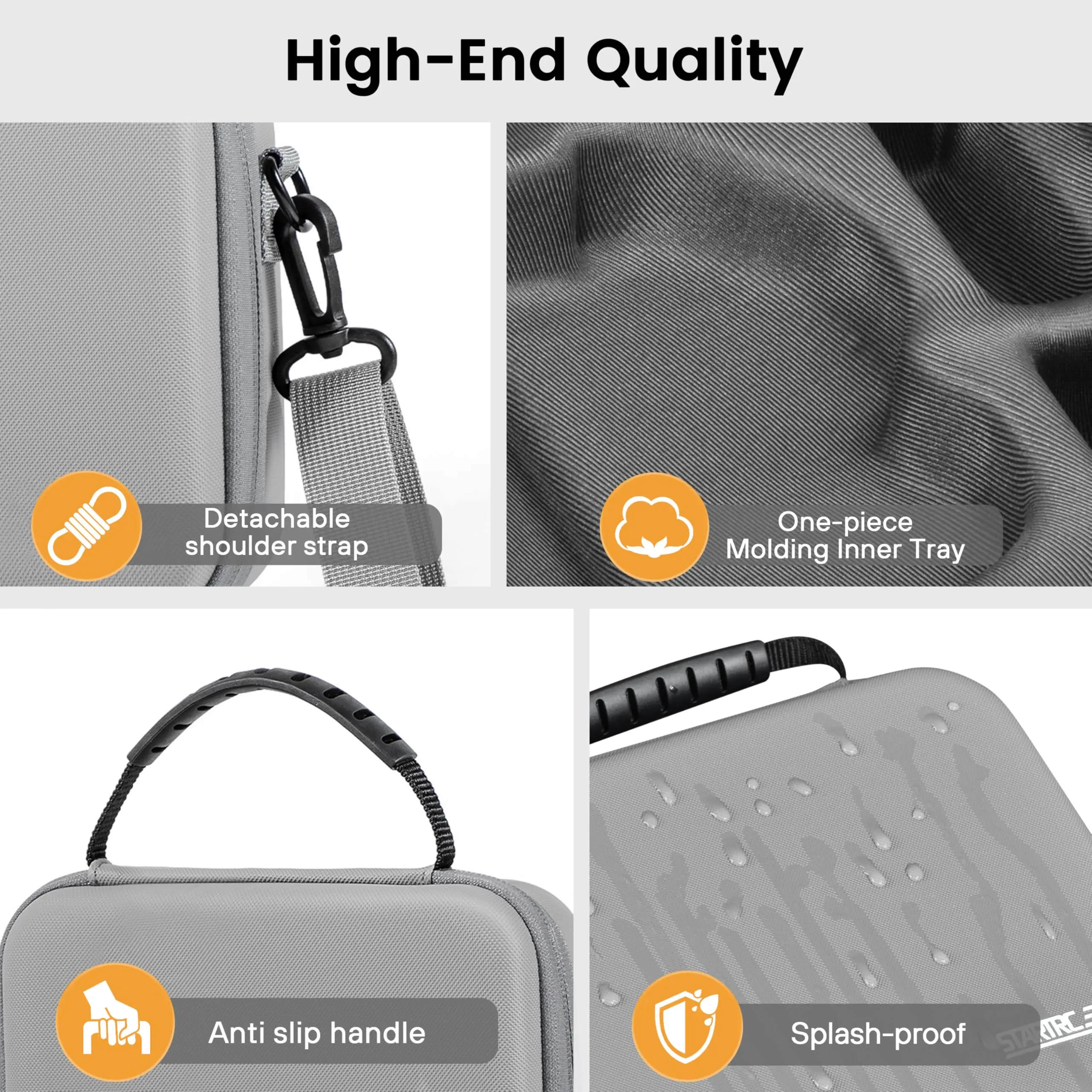 กระเป๋าสะพายไหล่ PU แบบพกพา Ne - Drone Battery Bag บทวิจารณ์และราคา